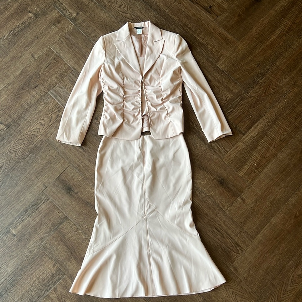 Nuvola Three Piece Set Baby Pink Sz 12